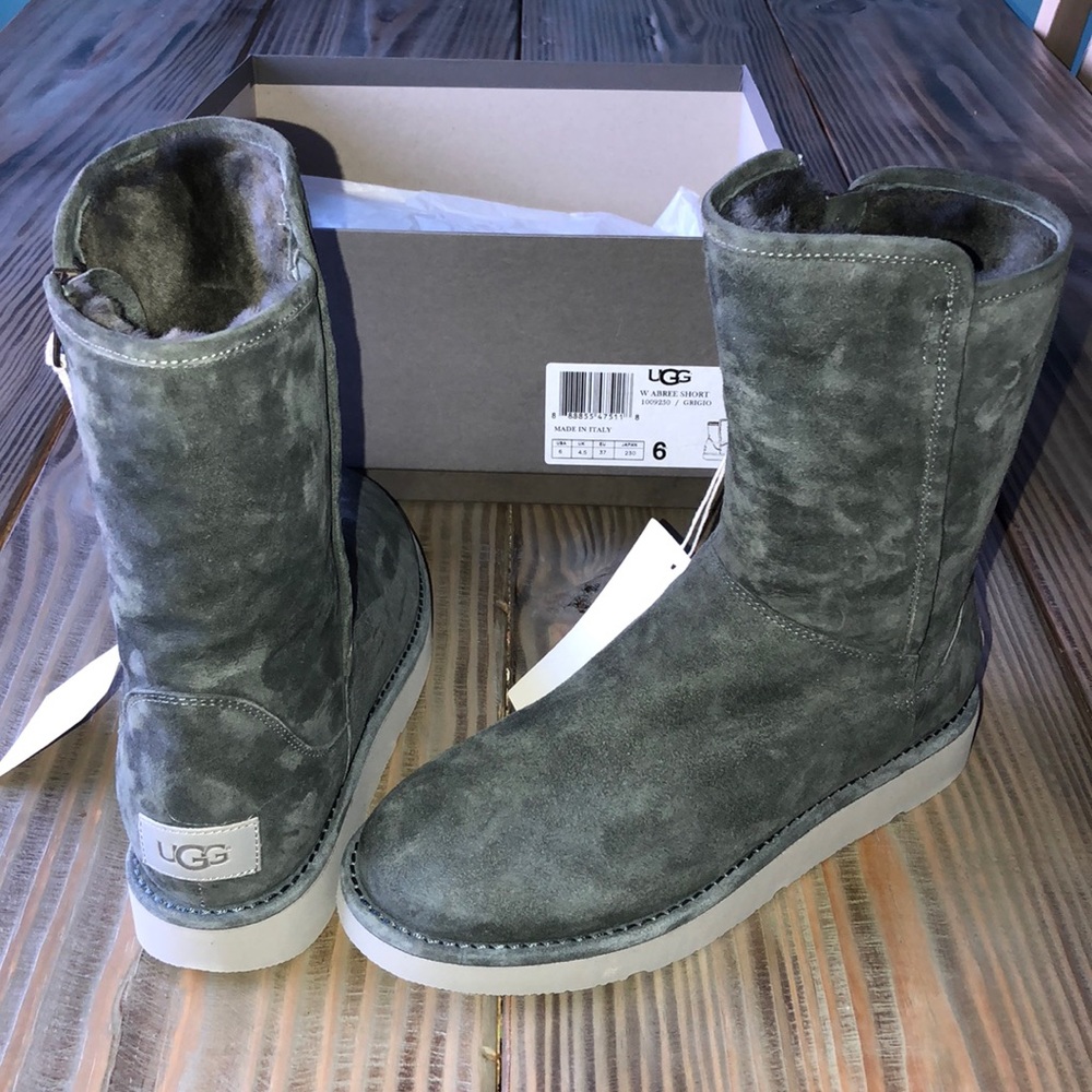 🌟NWT!!Gray Abree short UGG!!!👢🌟